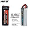 HRB 5S 18.5V 5000mah Graphene Lipo Battery - XT90 For RC FPV Helicopter Airplane Car Deans T Parts XT60 EC5 XT90-S Connectors 100C — изображение 9