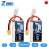 2units Zeee Lipo Battery 11.1V 1500mAh 3S 120C Softcase Graphene RC Lipo Battery with XT60 Plug for FPV Racing Drone Helicopter — изображение 2