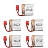 Upgrade battery for SYMA X21 X21W x26 X26A drone battery spare parts RC quadcopter accessories 3.7 V 380mAh with 5in1 Charger — изображение 7