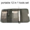 12 in 1 Screwdriver Tools  for DJI Mavic Pro Spark Phantom 3 4 RC Camera Drone Phone Laptop Repair Portable Repairing Tool Sets — изображение 4
