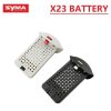 Rechargeable Battery for SYMA X23/X23W Accessories for SYMA X23/X23W RC Aircraft Spare Parts 3.7V 500mah Battery Black White — изображение 2