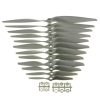 12pcs GEMFAN 5x5/6x4/7x5/8x6/9x6/10x5/10x7/11x5.5/11x7/12x6/13x6.5/14x7 Nylon glass fiber electric propeller RC plane APC - Image 3