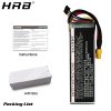 HRB 6S 22.2V Lipo Battery - XT60 2200mah 1800 2600mah 3300mah 4000mah 5000mah 6000mah 10000mah 12000mah 16000mah 22000mah RC Parts for FPV Drone Helicopter Airplane Car Toys - Image 6