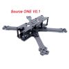 Source ONE V0.1 / V0.2 5inch FPV Frame Kit - 225mm with 4mm Arm carbon Fiber frame  Quadcopter for Rooster 230 Johnny 220 FPV Racing Drone — изображение 7