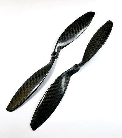 2pair/Lot 1238 Carbon fiber CW/CCW propeller 12X3.8 Quadcopter Hexrcopter Octocopte