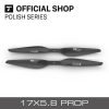 T-Motor P17x5.8 CF Prop - P17 inch carbon fiber props P17*5.8" CW+CCW Propellers for rc hexrotor - Image 2