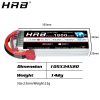 HRB 11.1V 1800mah 3S XT60 EC5 Lipo Battery XT90 EC2 T Deans EC3 RC Parts 50C For FT012 Racing Boat Car Airplane Copter FPV Drone - Image 7