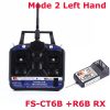 Flysky FS-CT6B 2.4G 6-Channel AFHDS Transmitter with FS-R6B Receiver for RC Quadcopter Multirotor Drone Airplane — изображение 4