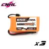 3PCS CNHL 4S 14.8V Lipo Battery 650mAh 850mAh 70C MiniStar With XT30 XT60 Plug For RC FPV Racing Drone Mini Quadcopter Airplane — изображение 4