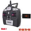 Hotrc KT-6A 2.4G 6CH RC Transmitter FHSS & 6CH Receiver With Box For Rc Airplane DIY KT Board Machine FPV Drone - Image 9