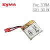 Upgrade battery for SYMA X21 X21W x26 X26A drone battery spare parts RC quadcopter accessories 3.7 V 380mAh with 5in1 Charger — изображение 11