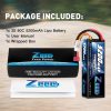 Zeee 11.1V 80C 5200mAh 3S Lipo Battery with Deans Plug Hardcase Battery for RC Car Boat Truck Helicopter Airplane Racing Models FPV Drone Battery - Image 5