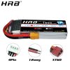 HRB 11.1V 1800mah 3S XT60 EC5 Lipo Battery XT90 EC2 T Deans EC3 RC Parts 50C For FT012 Racing Boat Car Airplane Copter FPV Drone - Image 4