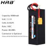 HRB Lipo 8000mah Battery 3S2P -  XT150 AS150 XT60 XT90-S T Deans EC5 XT90 Hardcase For Car Racing Heli Airplane RC Parts — изображение 11