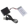 R58A 3.7V 2000mAh Lipo Battery 903048 Li-ion Battery/Charger RC Quadcopter Accessory Repair Spare Part for KY601S H11D H11C RC — изображение 8