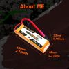 6PCS CNHL 2S 3S 4S 7.4V 11.1V 14.8V Lipo Battery for FPV Drone - 450mAh 850mAh 70C MiniStar With XT30 Plug For FPV Toothpick Drone Quadcopter RC Toys - Image 8