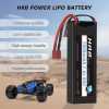2PCS HRB Lipo 2S 6000mah 7000mah 7.4V Hard Case 60C For RC Evader BX Car RC Truck RC Truggy RC Airplane UAV Drone - Image 4