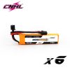 6PCS CNHL 2S 3S 4S 7.6V 11.4V 15.2V 550mAh Lipo Battery for FPV Drone - 70C MiniStar HV With XT30 Plug For RC FPV Racing Drone Drone Airplane - Image 5