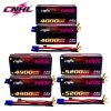 2PCS CNHL 2S 7.6V Lipo Battery for FPV Drone - 4000mAh 4900mAh 5200mAh 120C HV Shorty Hard Case With EC3 Plug For RC Car Boat Airplane Truck - Image 2