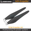 Original Hobbywing3411 CW CCW FOC Propeller Folding Carbon Fiber Plastic Prop for the Power System of X9 Motor Agricultural Drone - Image 6