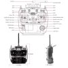 RadioLink AT9S PRO - 2.4G 12CH DSSS FHSS Mode2 Transmitter W/R9DS Receiver  for RC Model Airplane Drones — изображение 7