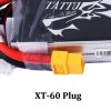 Tattu Lipo Battery 1300mAh 1550mAh 3S 4S XT60 Plug 45C 75C Lipo Racing Battery For Quadcopter Racing FPV Drone RC Helicopter — изображение 5