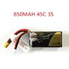 Ace Tattu LiPo Rechargeable Battery 850mAh 75C 45C 3S 4S 1P for RC FPV Racing Drone Quadcopter - Image 5