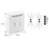 For DJI Mini 2/SE Mavic Mini Propeller - Quick Release Foldable Three-blade Props Paddle Replacement Wing Fans Drone Accessories - Bild 4