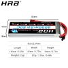 HRB Lipo 2S Battery 7.4V 4000mah - 60C XT60 T EC2 EC3 EC5 XT90 XT30 for For RC Car Truck Monster Boat Drone RC Toy — изображение 5