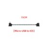 OTG Data Cable for DJI Mavic 2/Mini/SE/Pro/Air/Spark Drone Remote Control to Phone Tablet Micro USB Type-C IOS Connector Line - Image 3