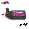 4PCS CNHL 3S 11.1V Lipo Battery for FPV Drone - 1300mAh 1500mAh 100C Black Series With XT60 Plug For FPV Airplane Helicopter Drone Quadcopter - Image 2