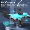 ZD9 Drone - 360 Degrees Obstacle Avoidance Drone Optical Current Adjustment Dual Camera Four Axis Drone Toy Gift - Image 5