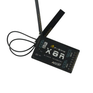 FrSky X8R Receiver - 2.4G ACCST Telemetry Receiver S.Port 8/16CH 1.5KM Range