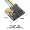 AKK Nano Race VTX - 5.8GHZ 1.5g 25mW/200mW/400mW Video Transmitter for Small Drones Tiny Whoop, Toothpick, Cinewhoop FPV — изображение 2