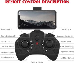 Lozenge HJ66 Drone - Mini Drone with Camera Drones for Adults Drone for Kids 720P Drones with Camera Live Video FPV Helicopter Altitude Hold Drone - Image 5