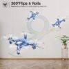 Syma X20 Mini Pocket Drone - Headless Mode 2.4Ghz Nano LED RC Quadcopter Altitude Hold — изображение 3