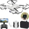 Lozenge HJ66 Drone - Mini Drone with Camera Drones for Adults Drone for Kids 720P Drones with Camera Live Video FPV Helicopter Altitude Hold Drone