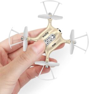 Syma X20 Mini Pocket Drone - Headless Mode 2.4Ghz Nano LED RC Quadcopter Altitude Hold — изображение 2