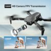 DRONEEYE 4DV13 Drone - for kids Adults with 1080P HD FPV Camera, Foldable Mini RC Quadcopter With Waypoint, Functions,Headless Mode,Altitude Hold,Gesture Selfie,3D Flips,Beginners Toys Gifts — изображение 2