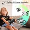 SIMREX X700 Drone with 720 HD Camera - WiFi FPV Live Video, 6-Axis RC Quadcopter, Altitude Hold & Headless Mode, Optical Flow Positioning, One Key Take Off/Land App Control with 360°Flip for Beginners — изображение 6