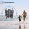 DRONEEYE 4DV12 Mini Drone - with Camera for Adults Kids,1080P Camera FPV Foldable RC Quadcopter,Drone for beginners,Altitude Hold, Headless Mode,3D Flips,App Control,Trajectory Flight,2 Batteries — изображение 9