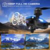 GGBOND G10 Drones - with Camera for Kids 1080P HD FPV,Mini RC Drone for Beginners with 3D Flips,Headless Mode,Voice Control,One Key Sart, Speed Adjust, Altitude Hold, 2 Batteries — изображение 6