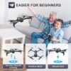 DRONEEYE 4DV13 Drone - for kids Adults with 1080P HD FPV Camera, Foldable Mini RC Quadcopter With Waypoint, Functions,Headless Mode,Altitude Hold,Gesture Selfie,3D Flips,Beginners Toys Gifts — изображение 5