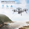 SANROCK B5W GPS Drones - with 4K HD UHD Camera for Adults Kids Beginners, Quadcopter with Brushless Motor, 5GHz FPV Transmission, Auto Return Home, Long Range Control Range Professional Camera Drone - Image 3