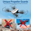 ATTOP X-Pack 3 Camera Drone - FPV Drone with Camera 1080P 164fts Range RC Drone with Voice/Gesture/Gravity Control Gift Ideas - Image 4