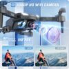 SOTAONE S350 Drone -  1080P HD FPV Live Video, Remote Control Helicopter Toys Gifts for Boys Girls, Altitude Hold, One Key Start, 3D Flips, 2 Batteries - Bild 9