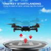 GGBOND G10 Drones - with Camera for Kids 1080P HD FPV,Mini RC Drone for Beginners with 3D Flips,Headless Mode,Voice Control,One Key Sart, Speed Adjust, Altitude Hold, 2 Batteries — изображение 2