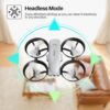 SIMREX X700 Drone with 720 HD Camera - WiFi FPV Live Video, 6-Axis RC Quadcopter, Altitude Hold & Headless Mode, Optical Flow Positioning, One Key Take Off/Land App Control with 360°Flip for Beginners — изображение 3