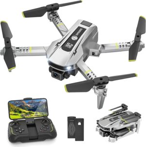 TOPRCBOXS S2 Mini Drone - for Kids with 1080P HD Camera, FPV Quadcopter Cool Toys Gifts for Teenage Boys RC Camera Drone with Altitude Hold 2 Batteries