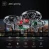 SYMA X100 Quadcopter with Auto-Avoid Obstacles, Safety Covered by Shell, 360°Flip, LED Light, 2 Speed for Kids, Boys and Girls Toys,Kids Hand Operated Drones - Image 3